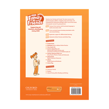 American Family and Friends 4 2nd Edition Workbook     BackCover